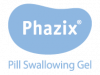 Phazix logo with tagline "Swallow pills easily". Pill Swallowing Gel for healthcare providers. A teaspoon of gel over a pill or tablet to ease swallowing. Resident care. To find a distributor call 800.818.8877. CONSUMERS ONLY: If you are a consumer and want to purchase Phazix, you can order Phazix from our website. How-To guides and instructions, FAQ and resources.